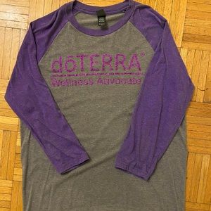 DoTerra Wellness Advocate baseball shirt.
